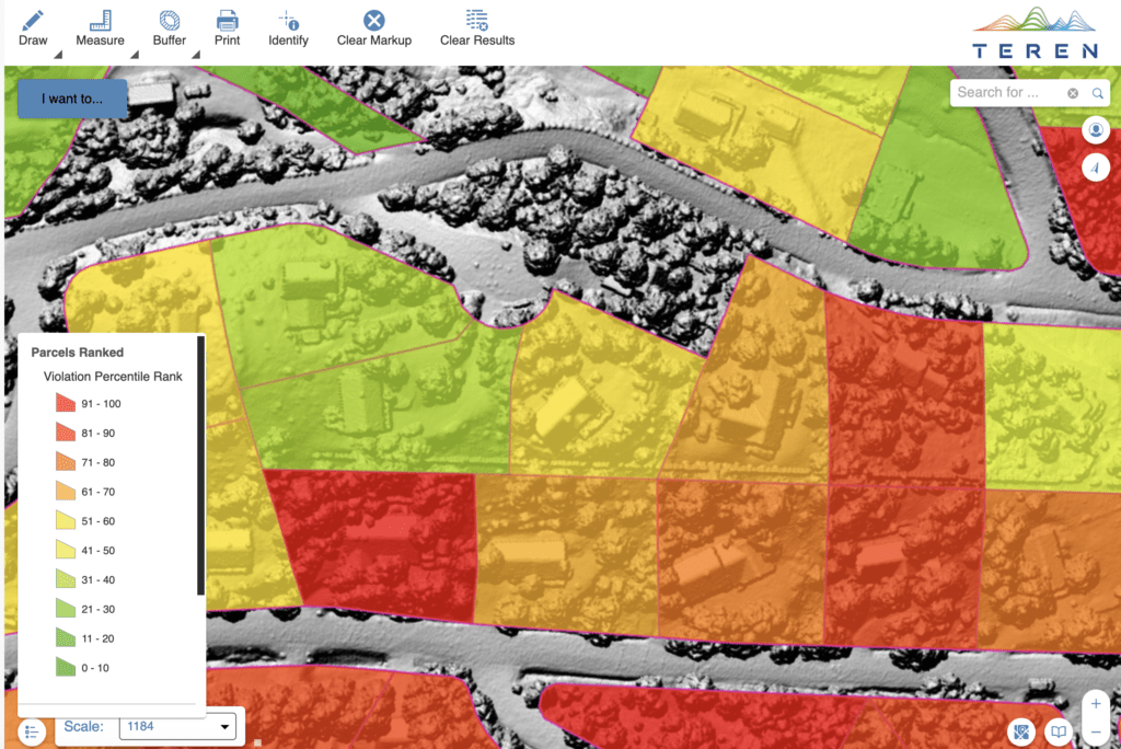 Teren Community Wildfire Risk Scoring