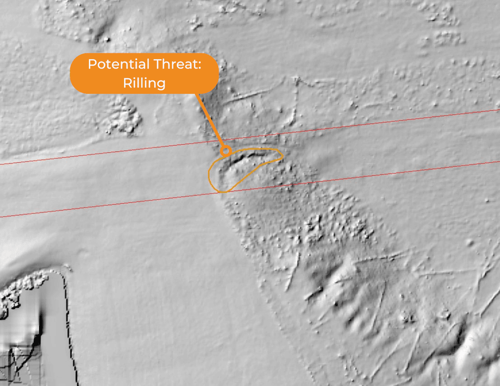 Teren Rilling Geohazard